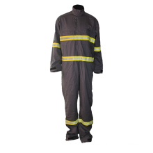 88% Cotton 12% Nylon Reflective Stripe Safety Flame Resistant Coverall for Industry